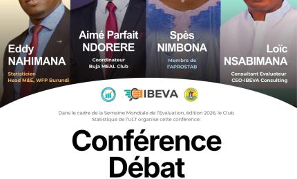 Affiche pour conférence Statistique